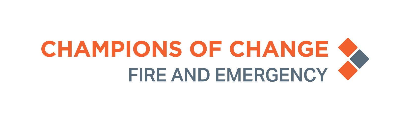 Champions of Change Fire Emergency Group Logo