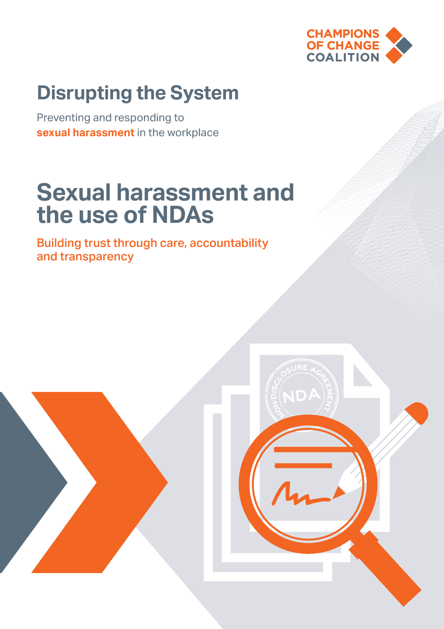 sexual harassment respect and support impacted people